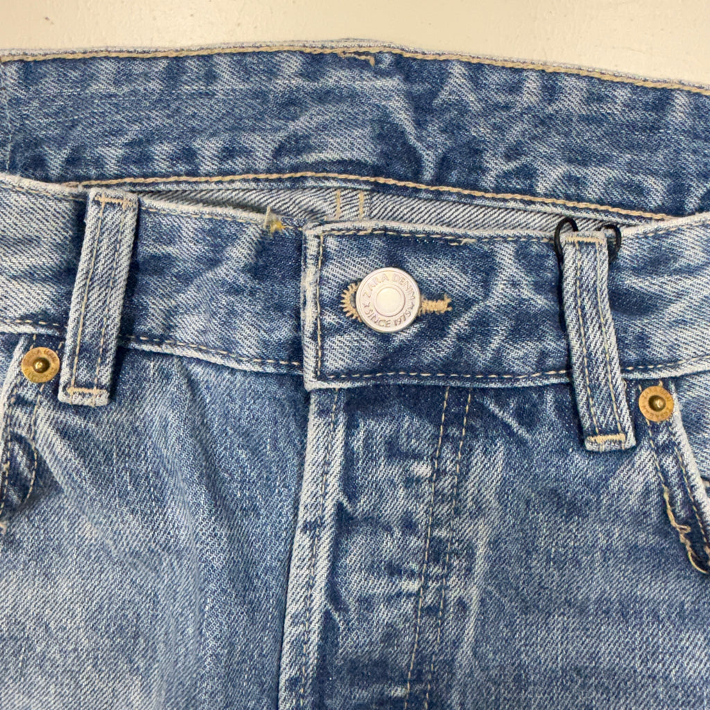 Zara Straight dark shade fit jeans