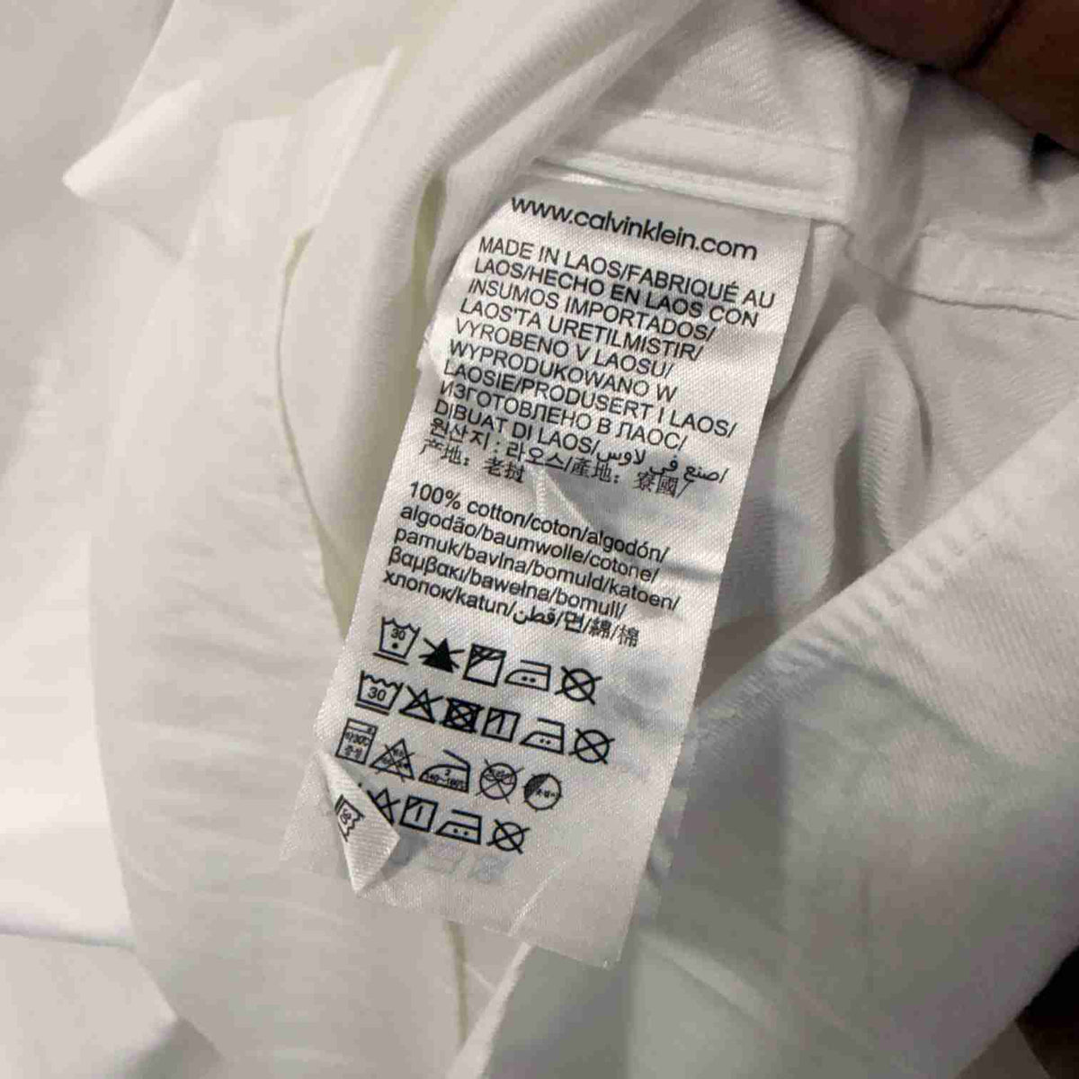 Calvin Klein white premium shirt
