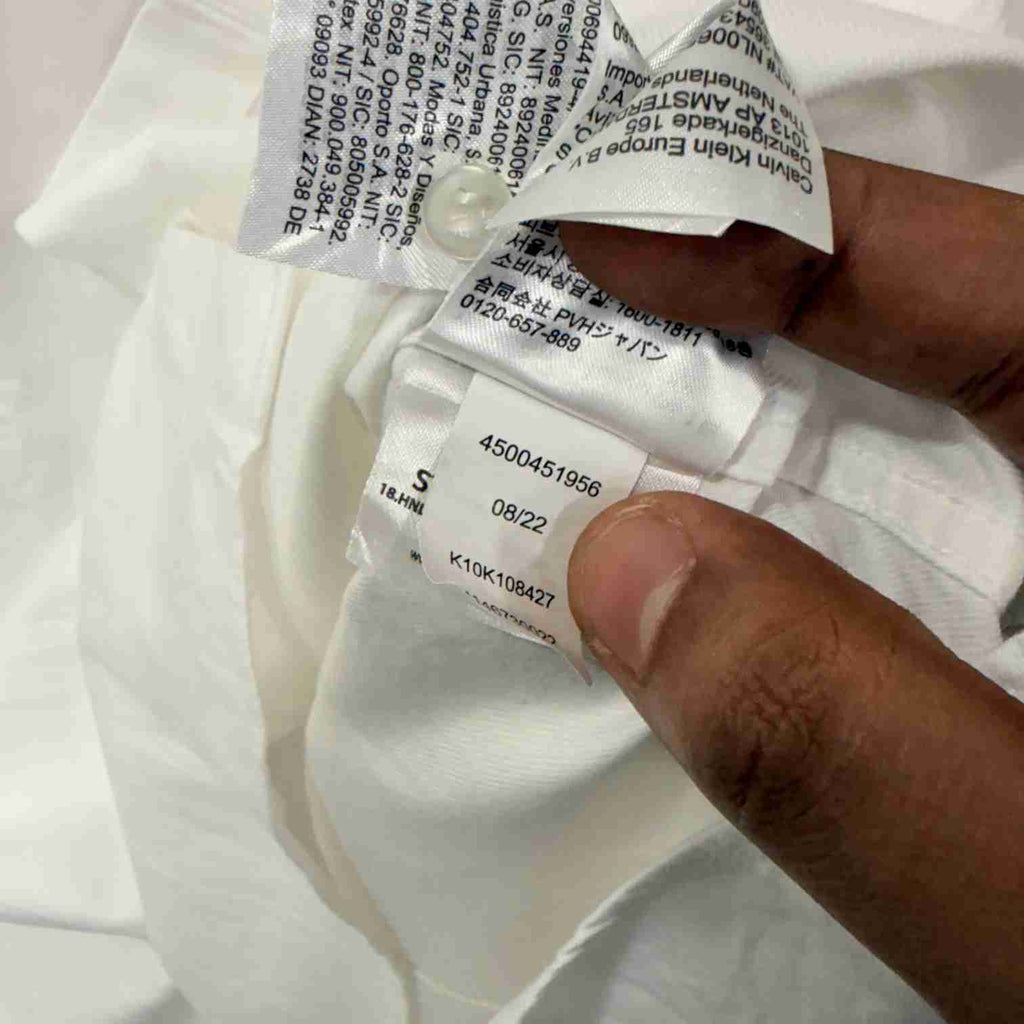 Calvin Klein white premium shirt