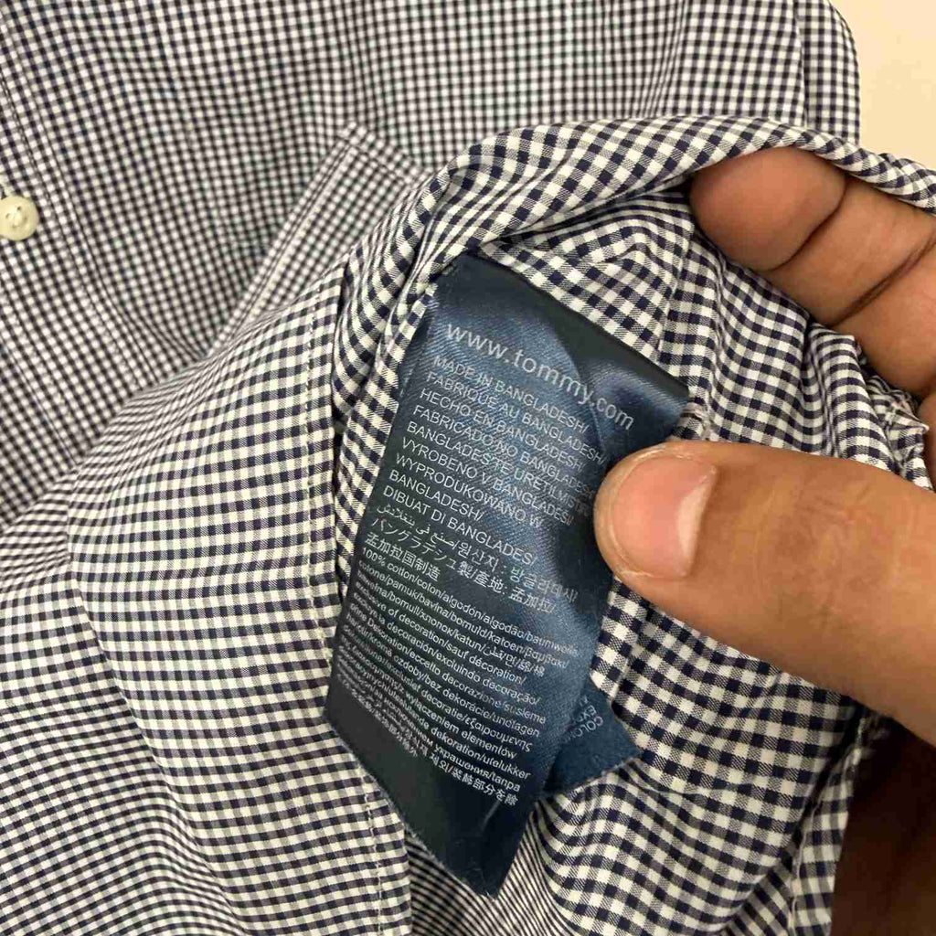 Tommy Hilfiger checkered shirt