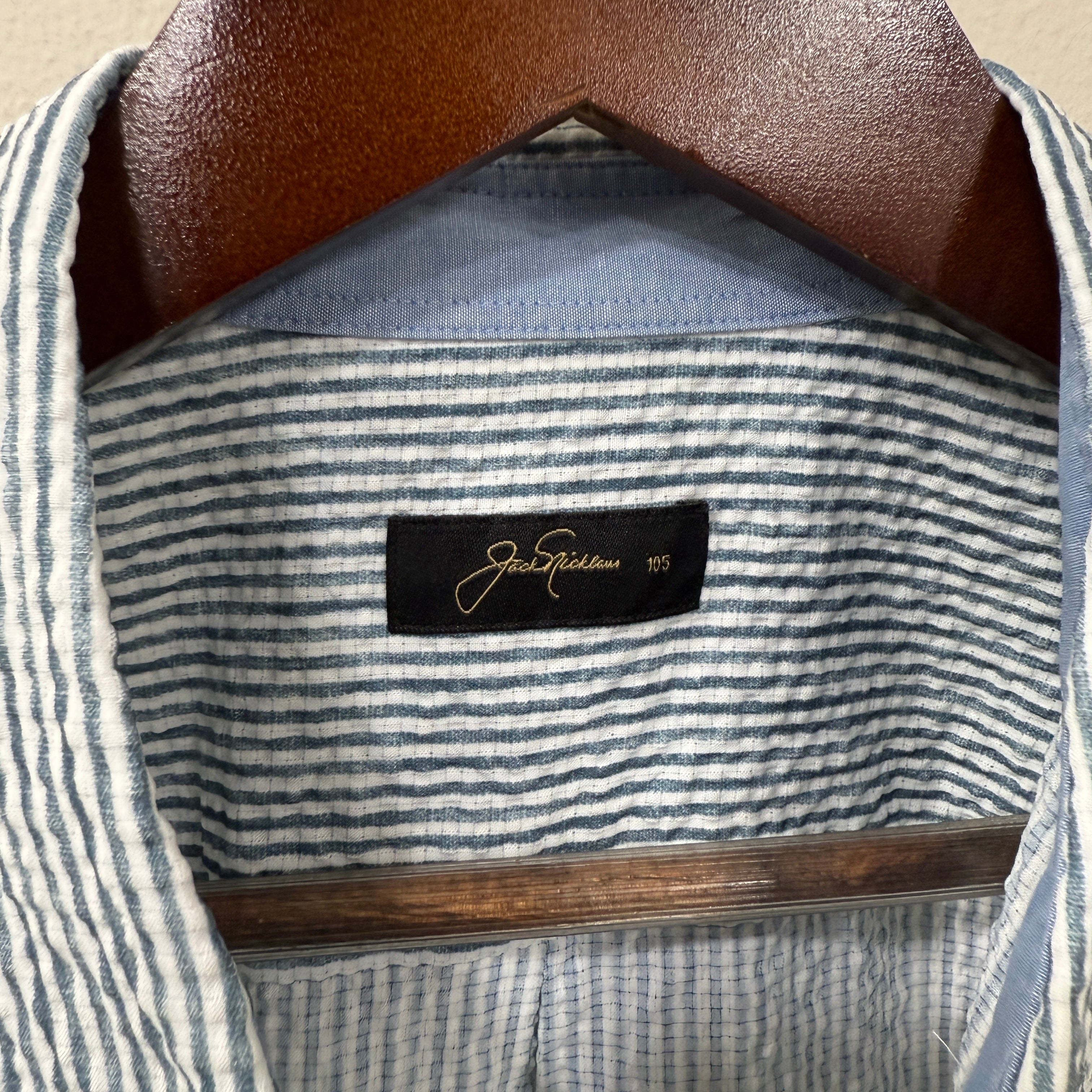 Half sleeve stripes shirt
