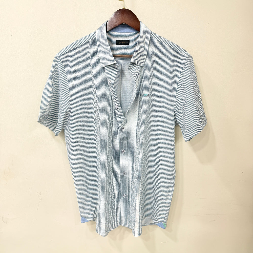 Half sleeve stripes shirt