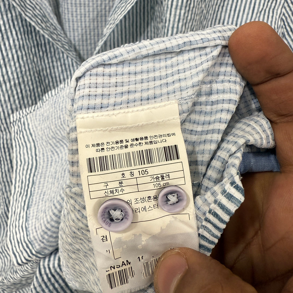 Half sleeve stripes shirt