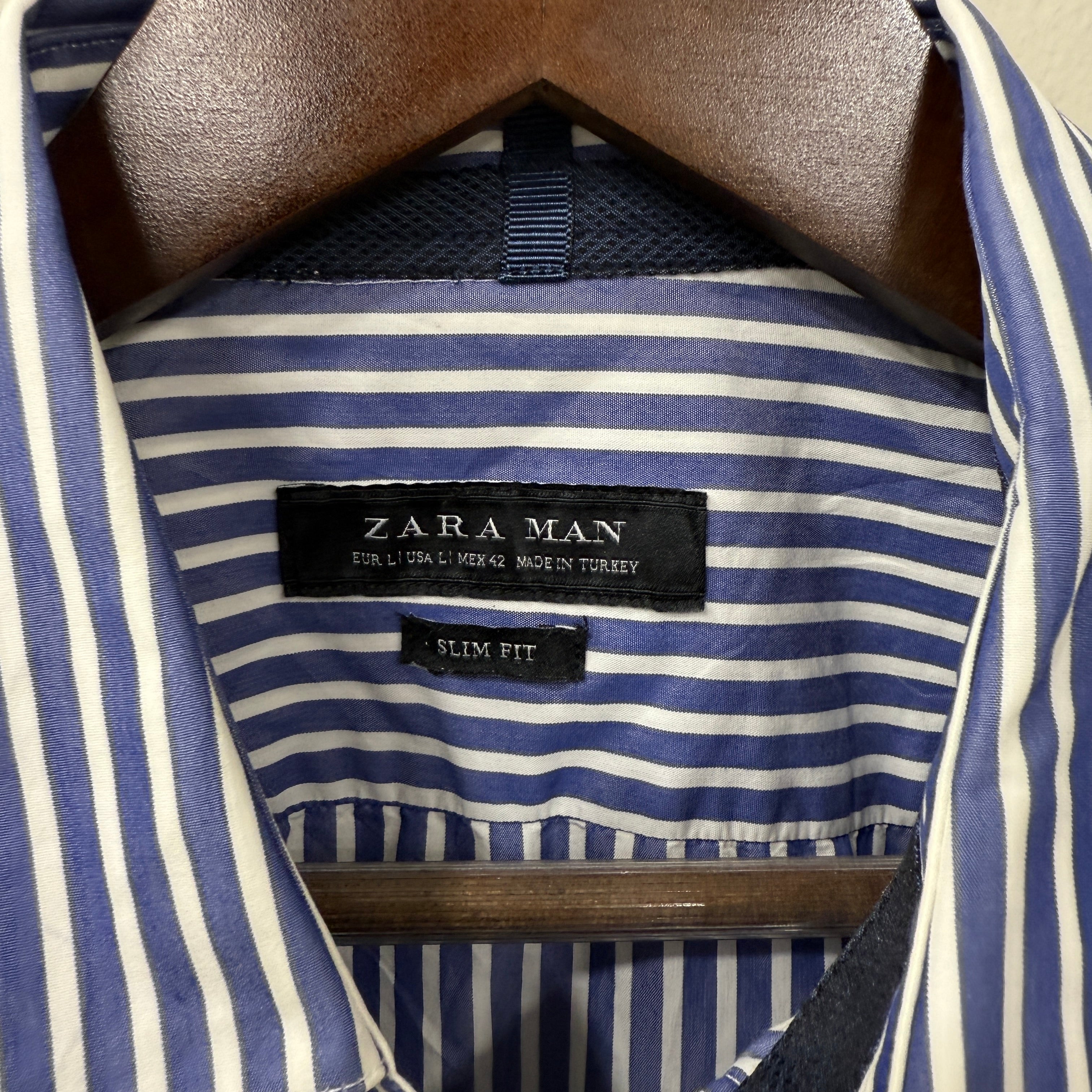 Zara Blue Stripes
