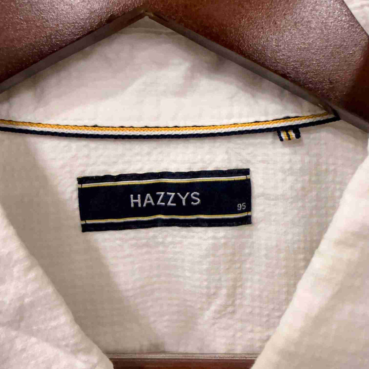 Hazzy white solid shirt