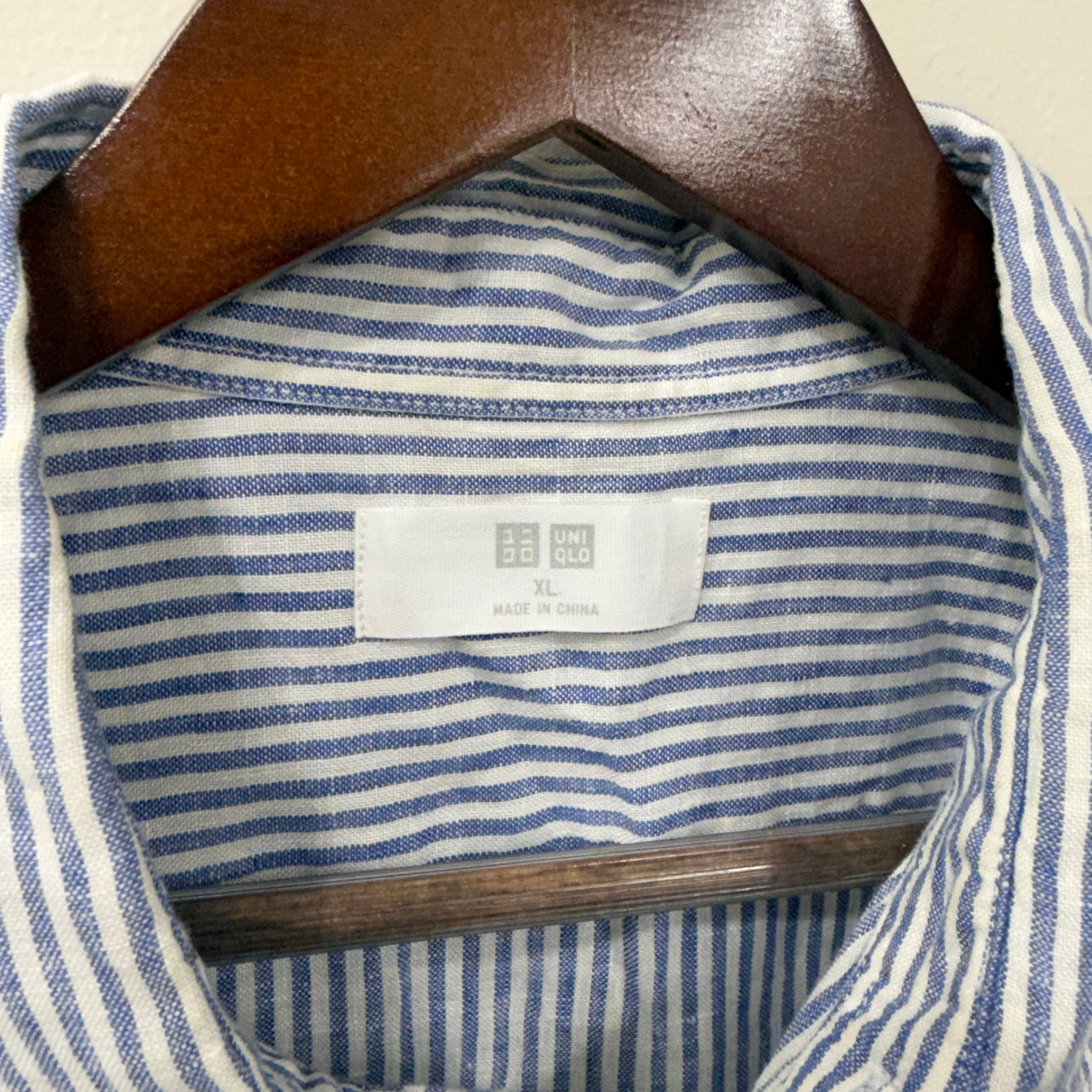 Uniqlo Linen Stripes Shirt