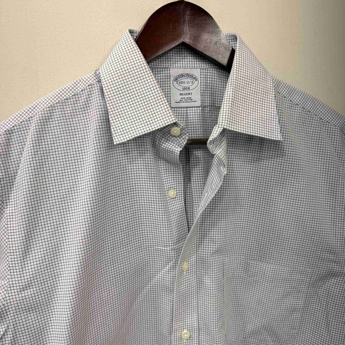 Brook Brothers checkered shirt