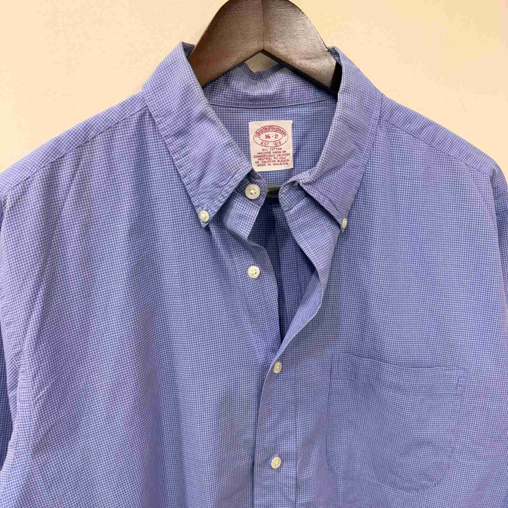 Brook Brothers checkered shirt