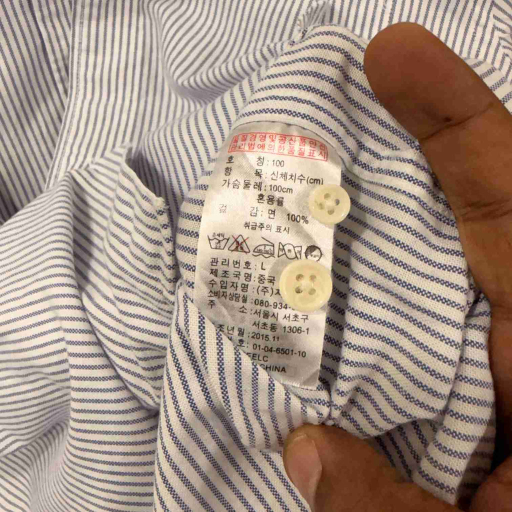 Giodarno stripes shirt
