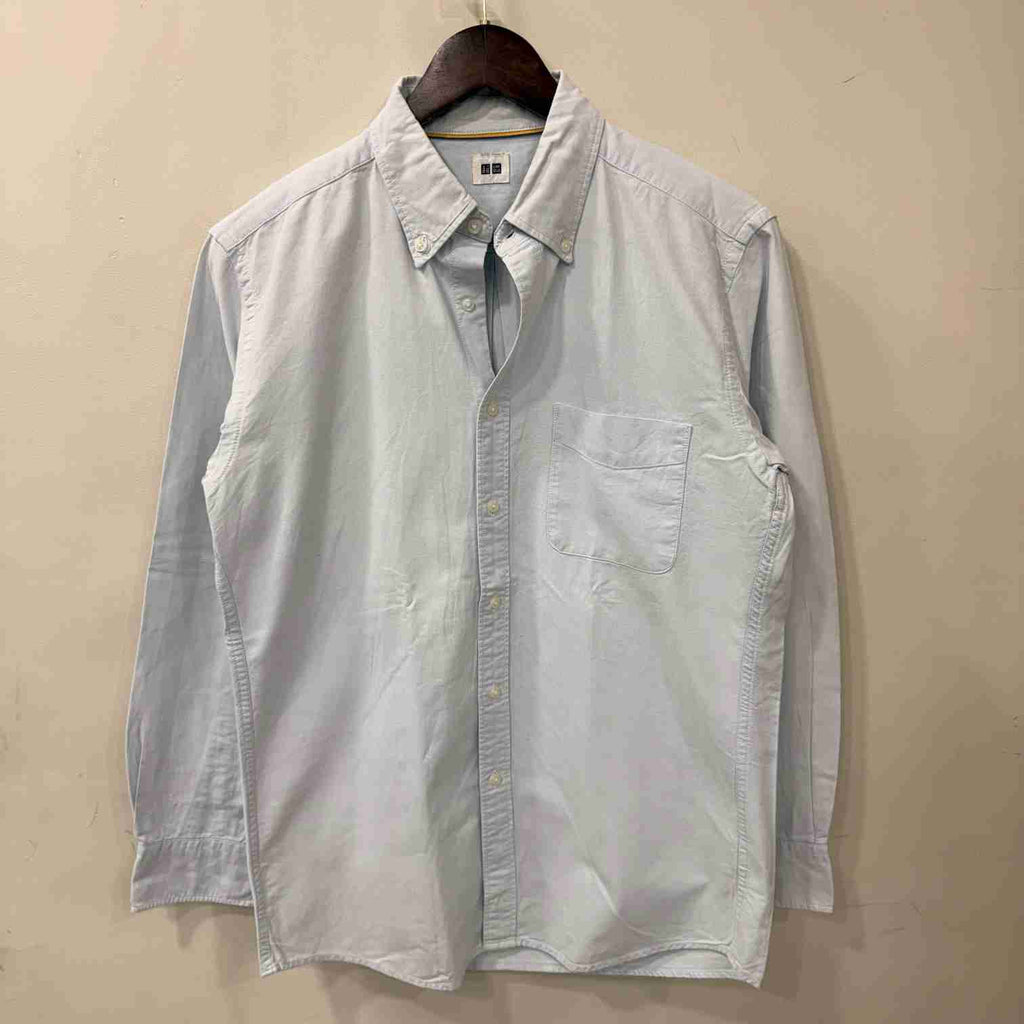 Uniqlo Blue solid shirt