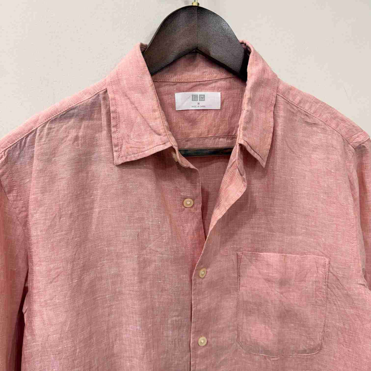 Uniqlo 100% linen shirt