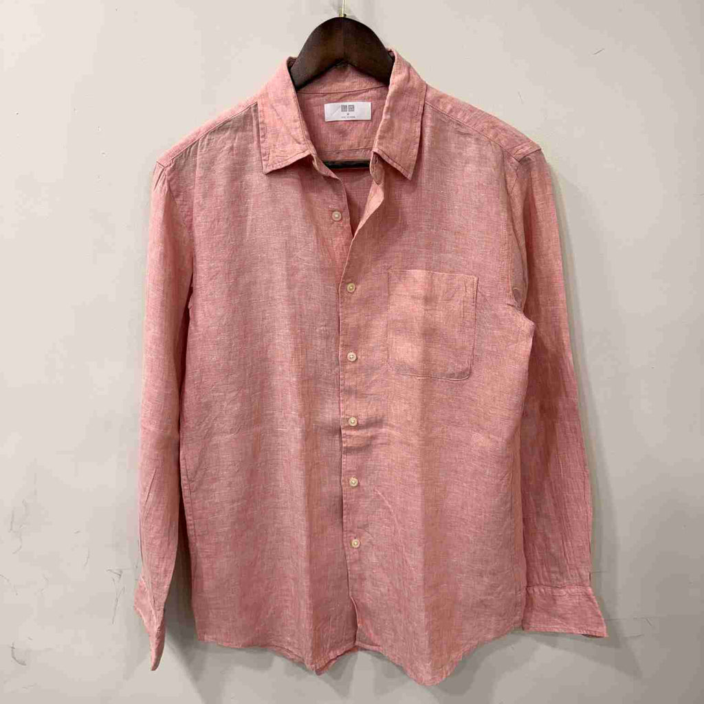 Uniqlo 100% linen shirt