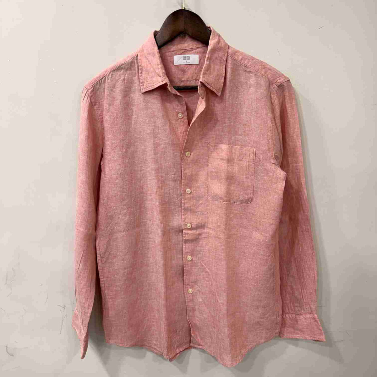 Uniqlo 100% linen shirt