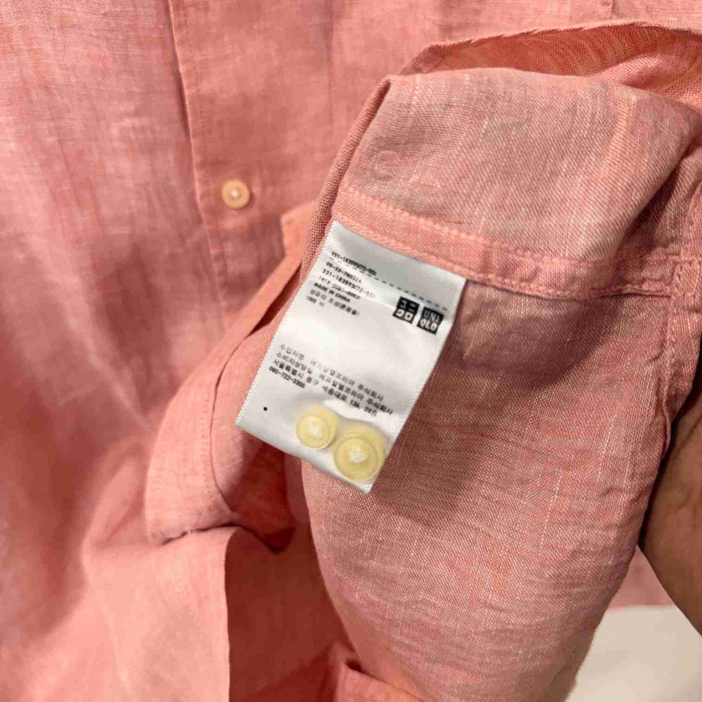 Uniqlo 100% linen shirt