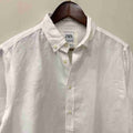 Zara white linen shirt