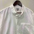 Tommy Hilfiger white solid shirt