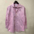 Brooks Brothers pink checkered shirt