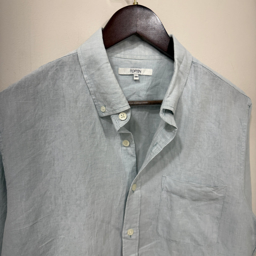 Topten linen Solid Shirt
