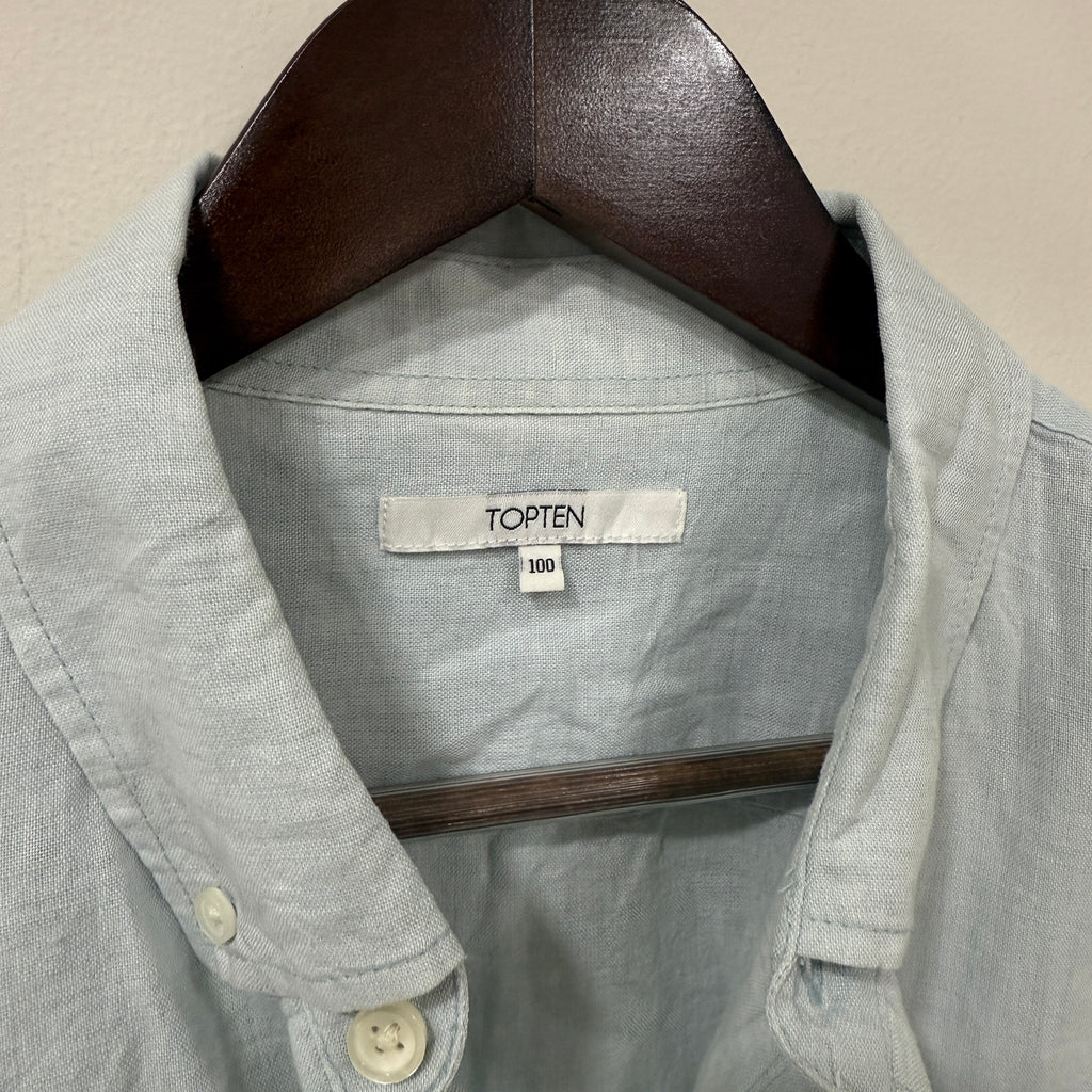 Topten linen Solid Shirt