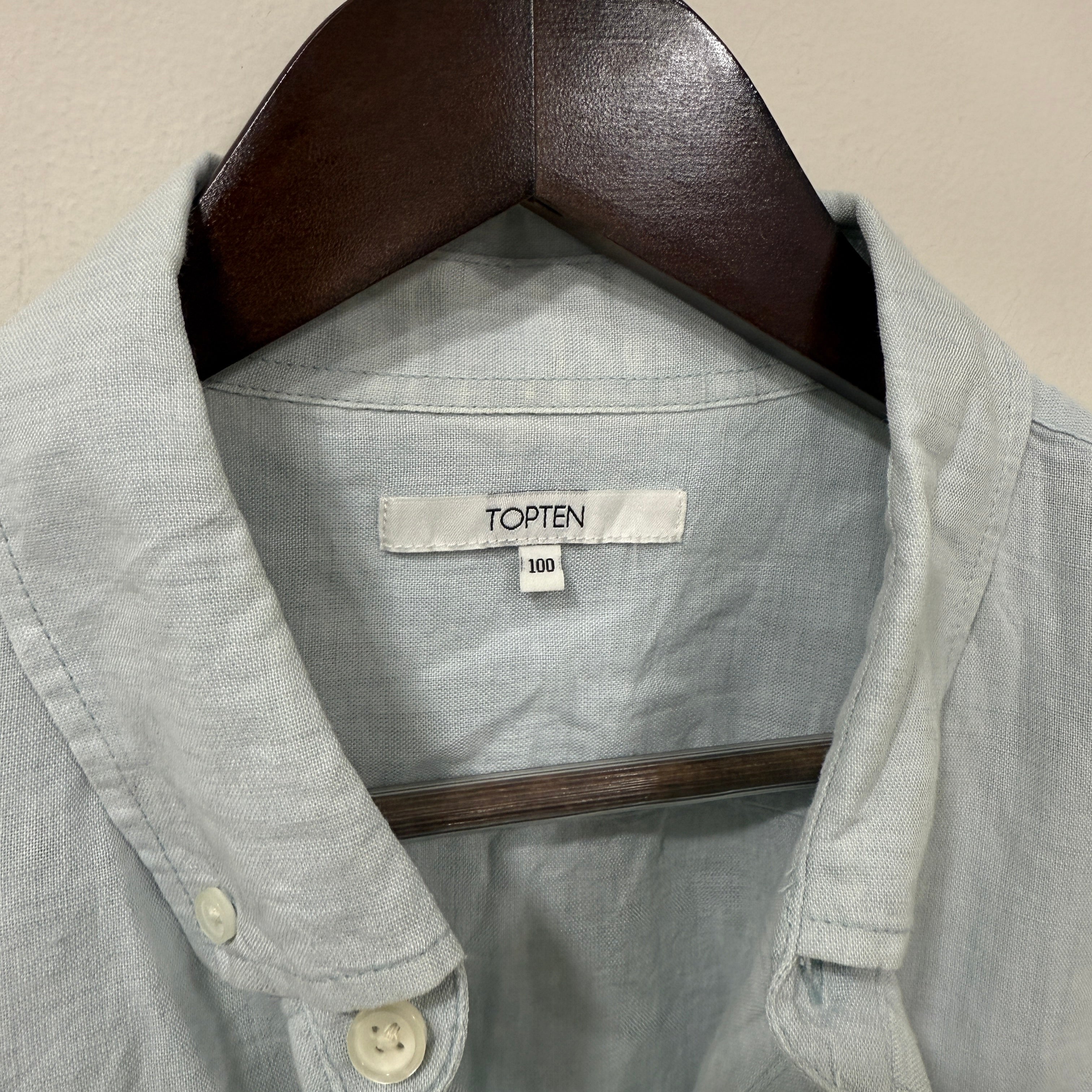 Topten linen Solid Shirt