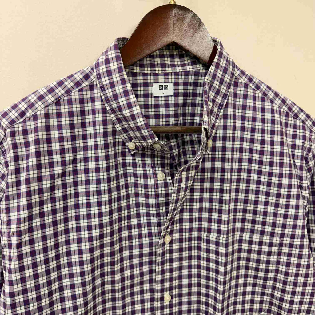 Uniqlo checkered shirt