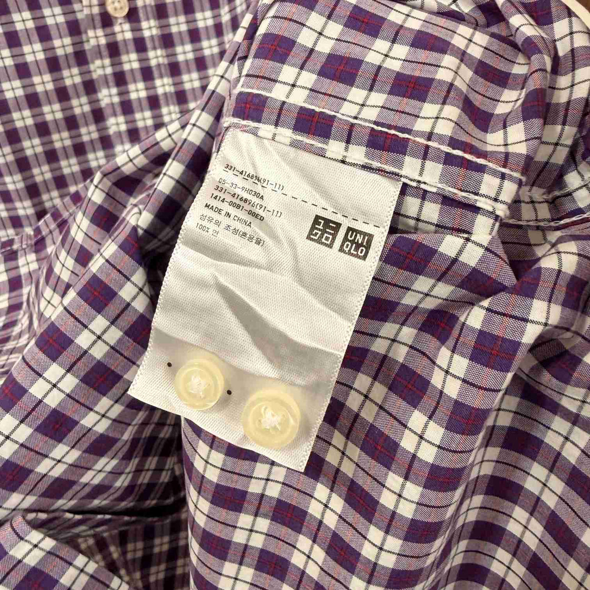 Uniqlo checkered shirt