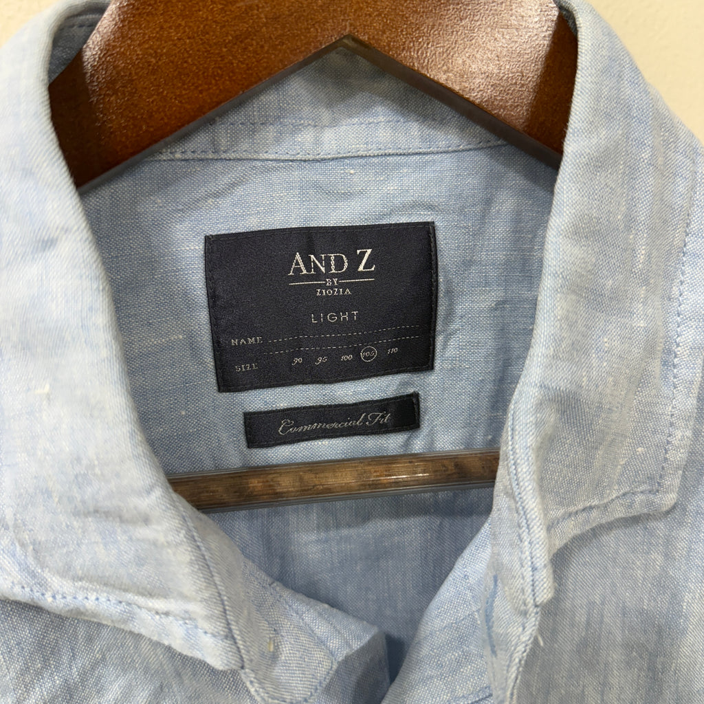 And Z Linen Solid Shirt