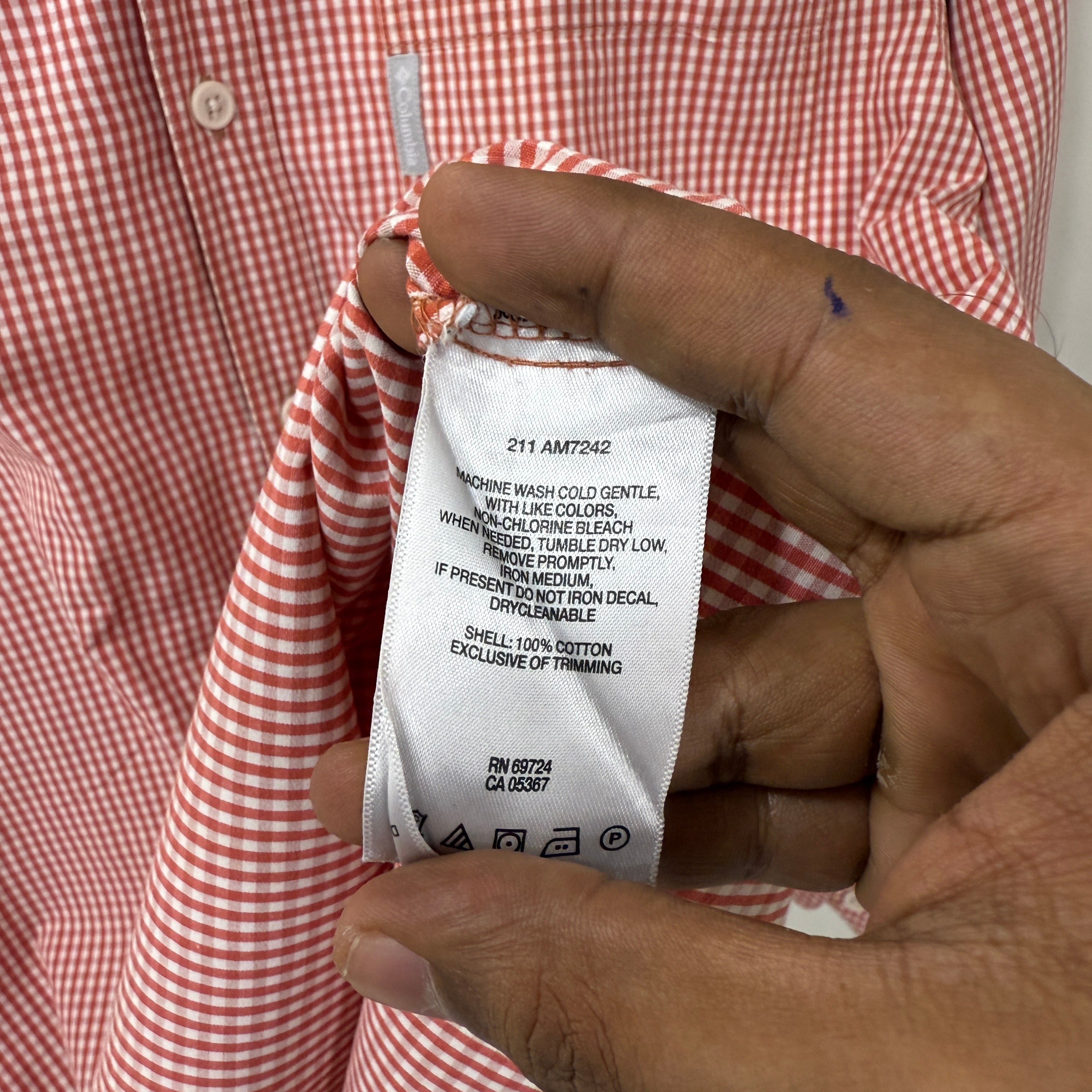 Columbia Checkered Shirt