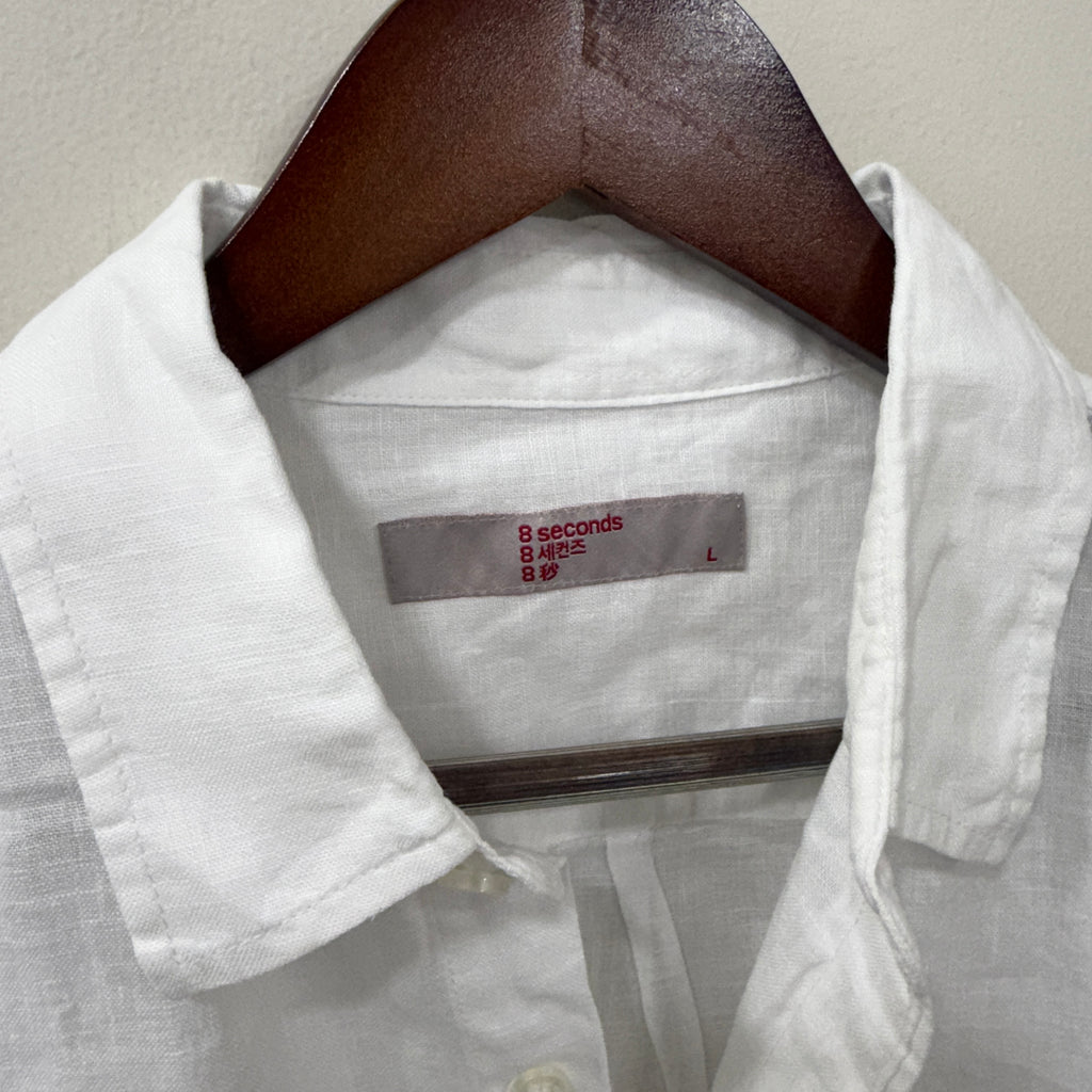 8 Seconds Linen Solid Shirt