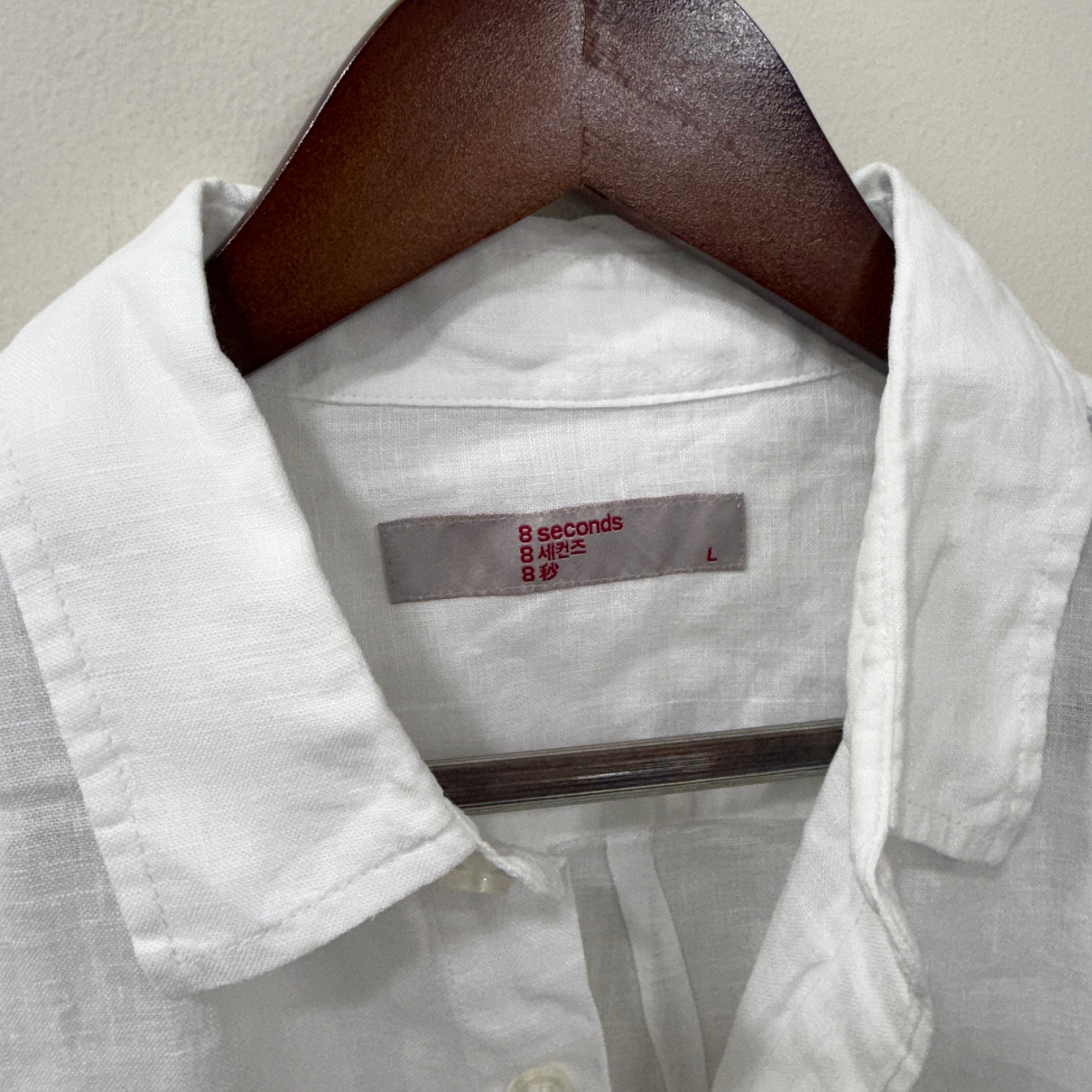 8 Seconds Linen Solid Shirt