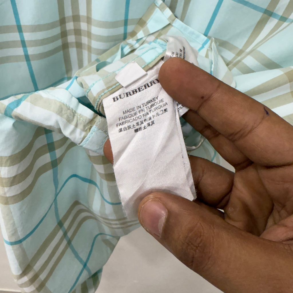 Burberry Checkered Shirt