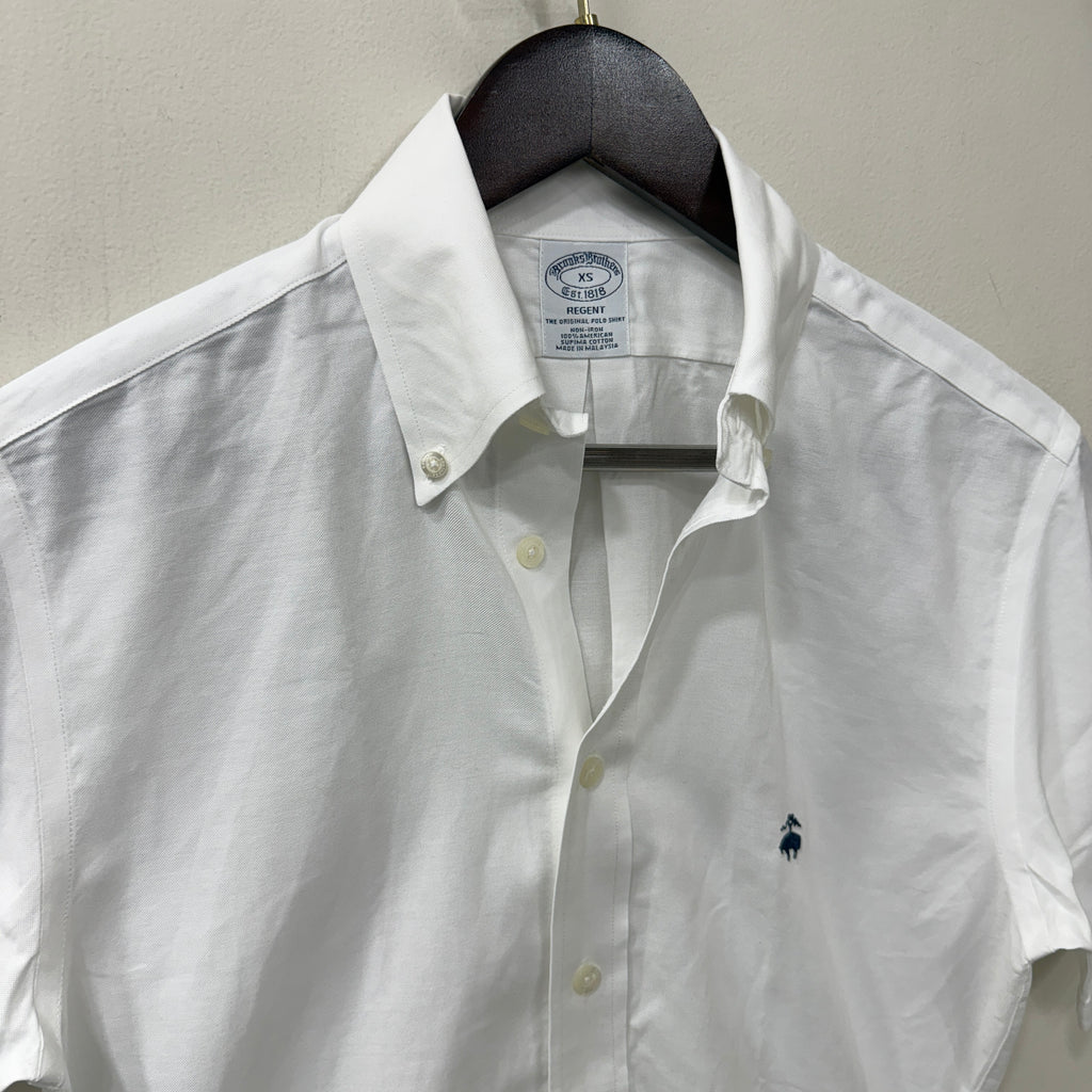 Broks Brothers Solid White Shirt