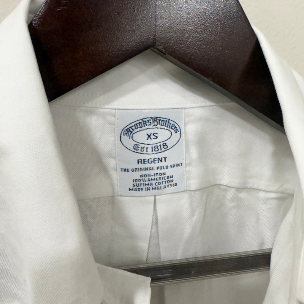Broks Brothers Solid White Shirt