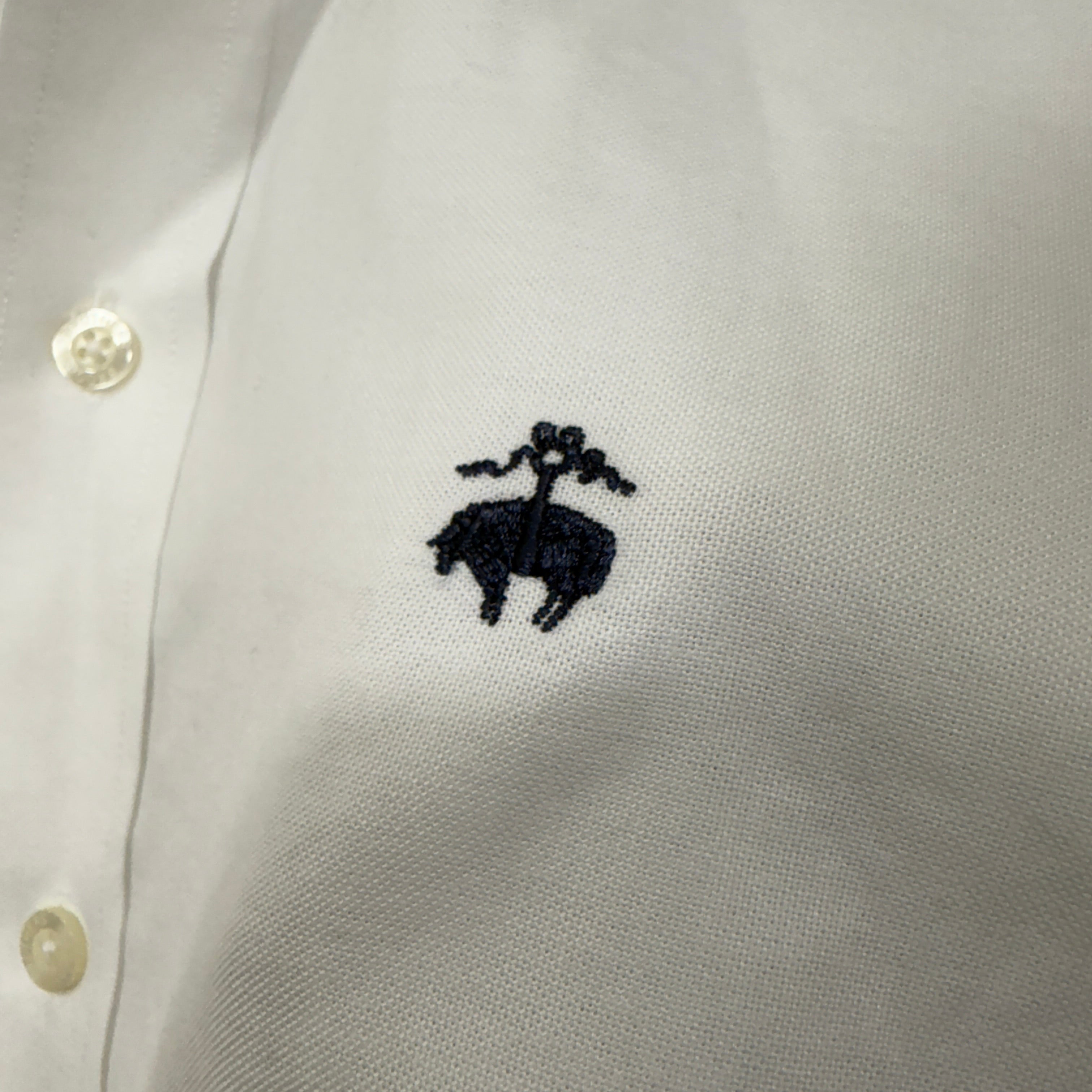 Broks Brothers Solid White Shirt