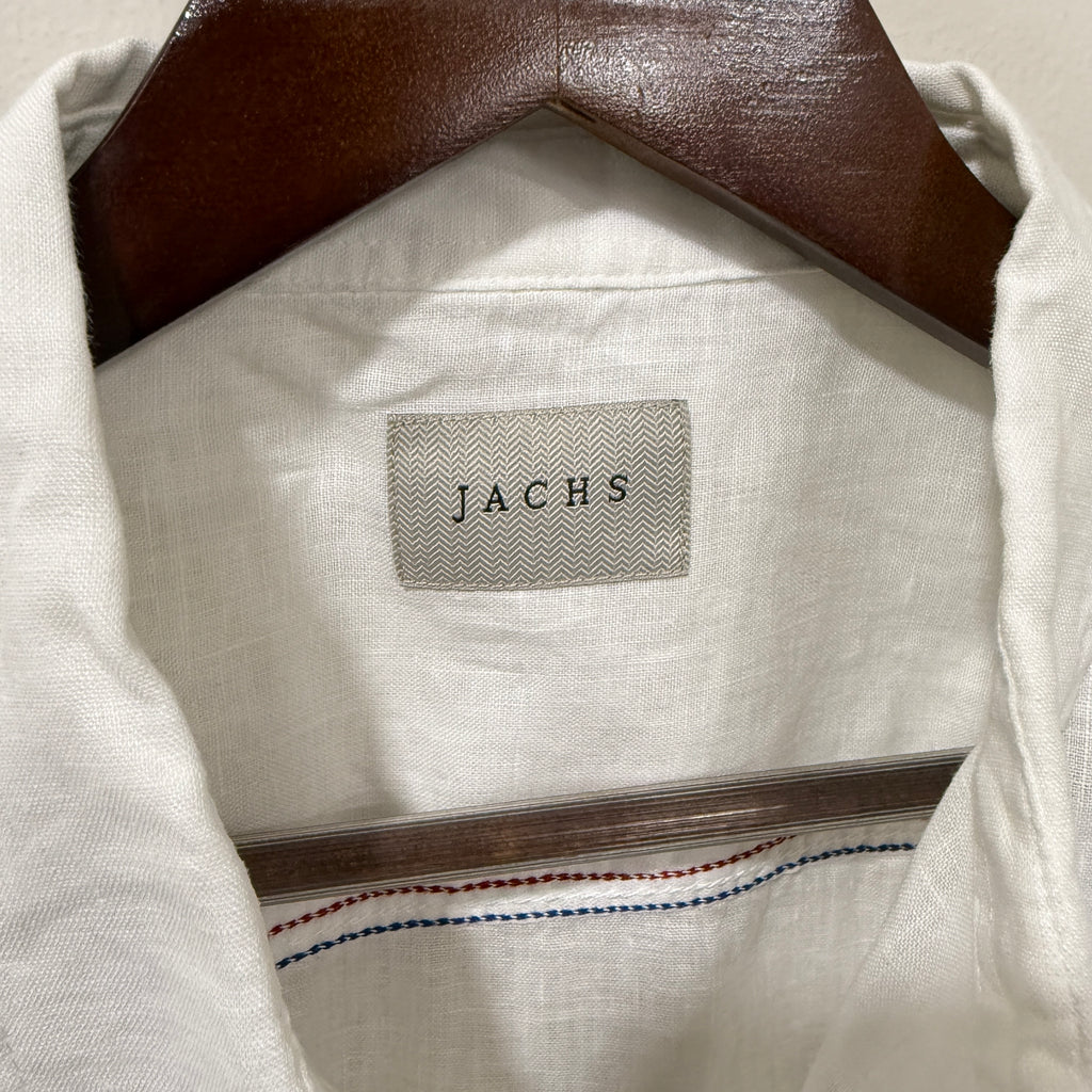 Jachs White Linen Shirt