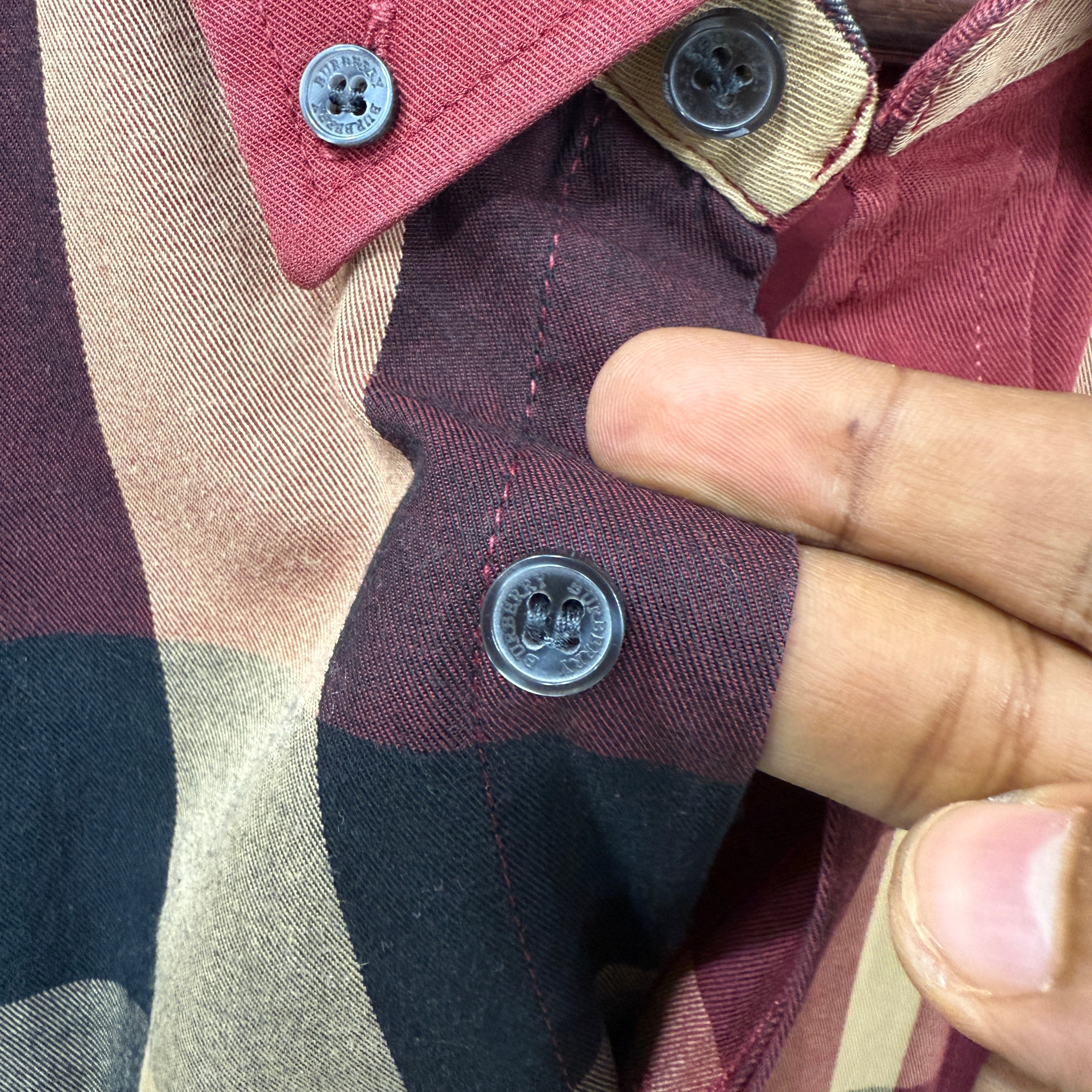 Burberry Checkered shirt