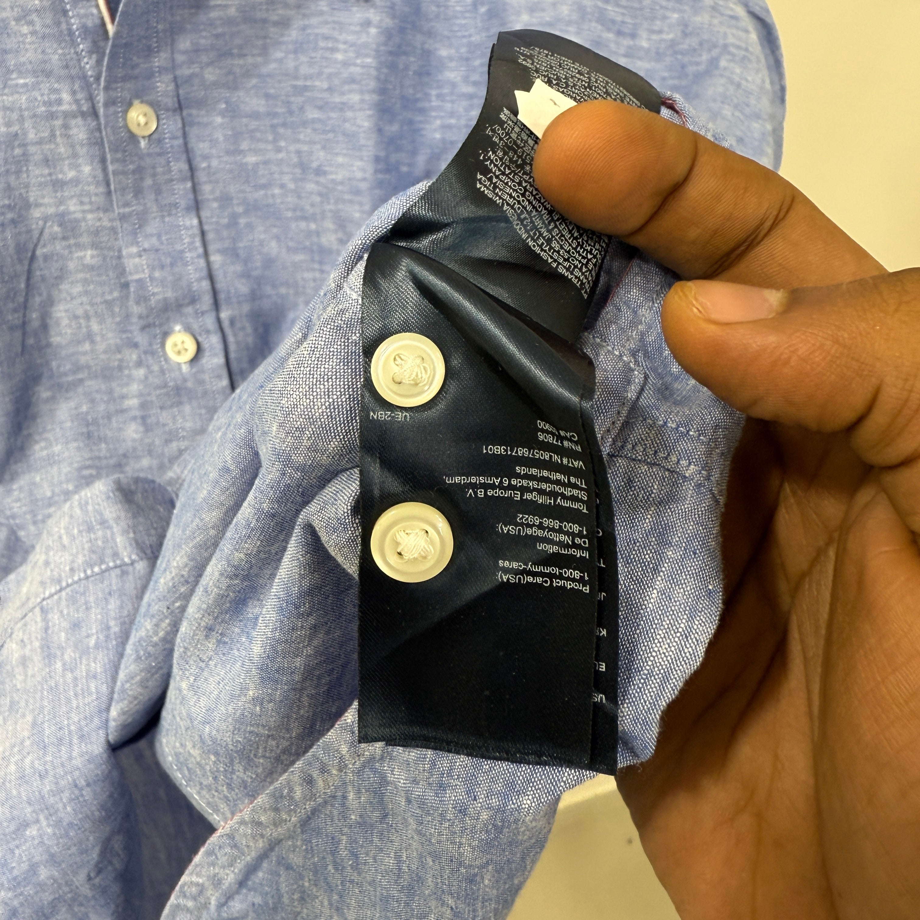 Tommy Hilfiger cotton linen shirt