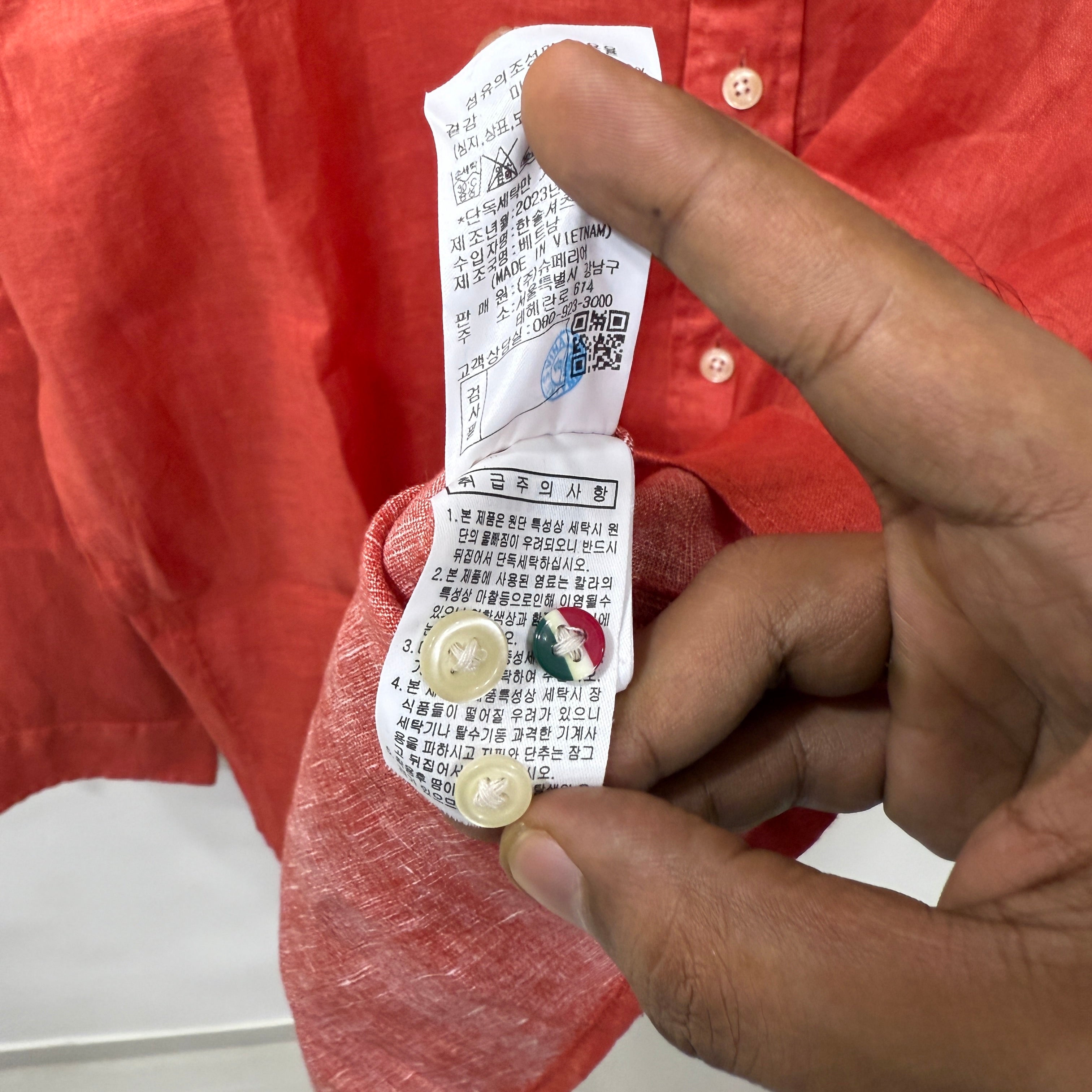 Ferraro Milano linen shirt