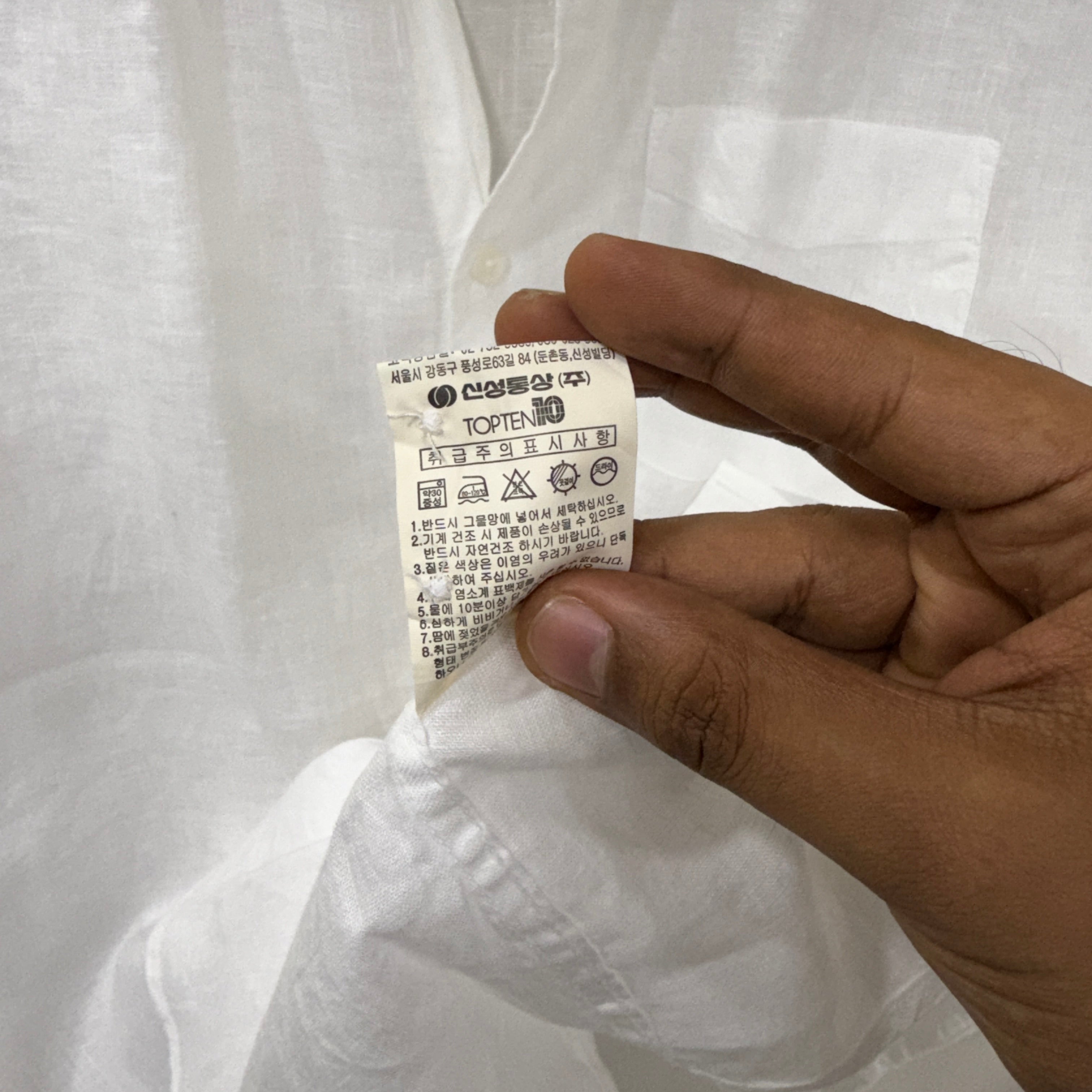 Topten linen shirt