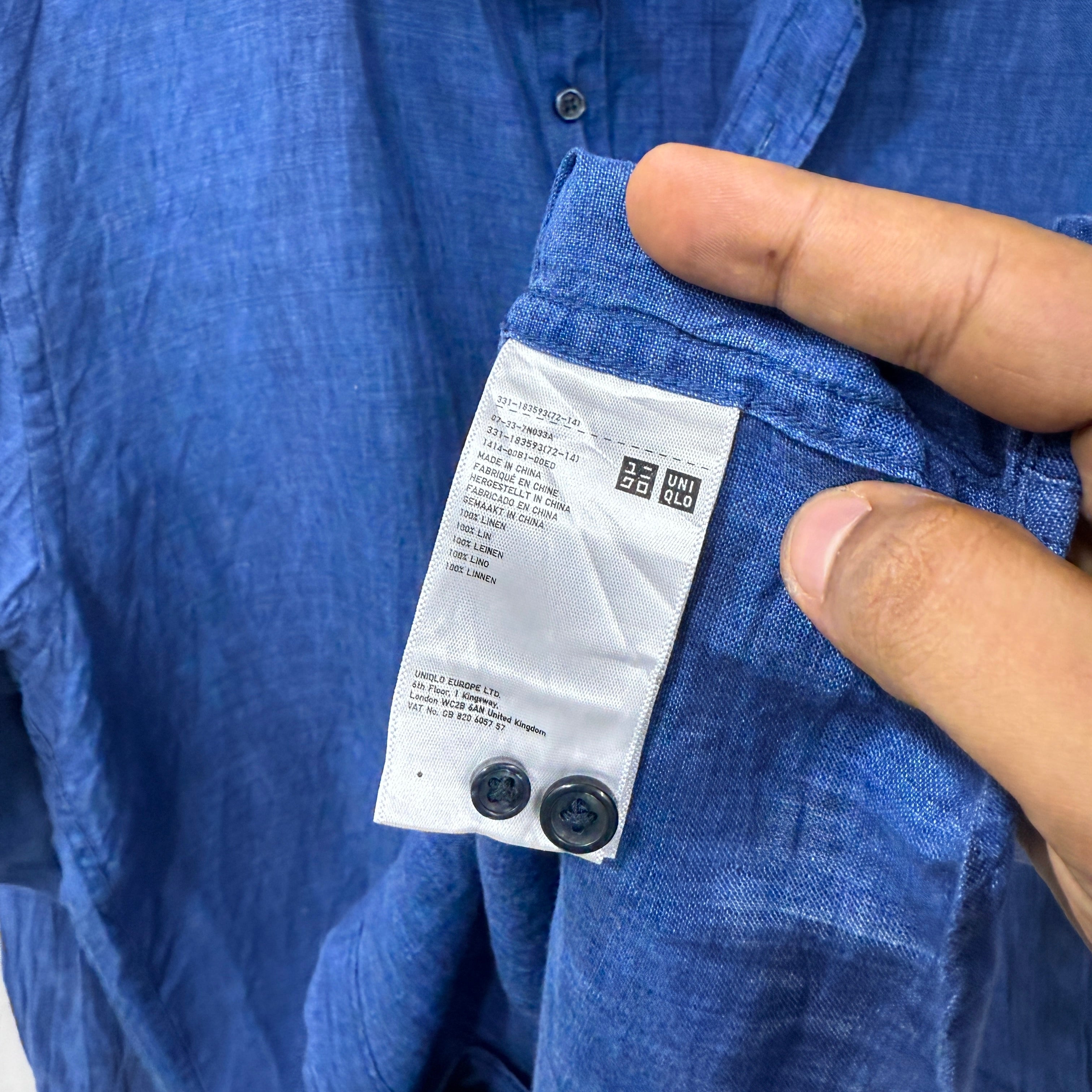 Uniqlo linen shirt