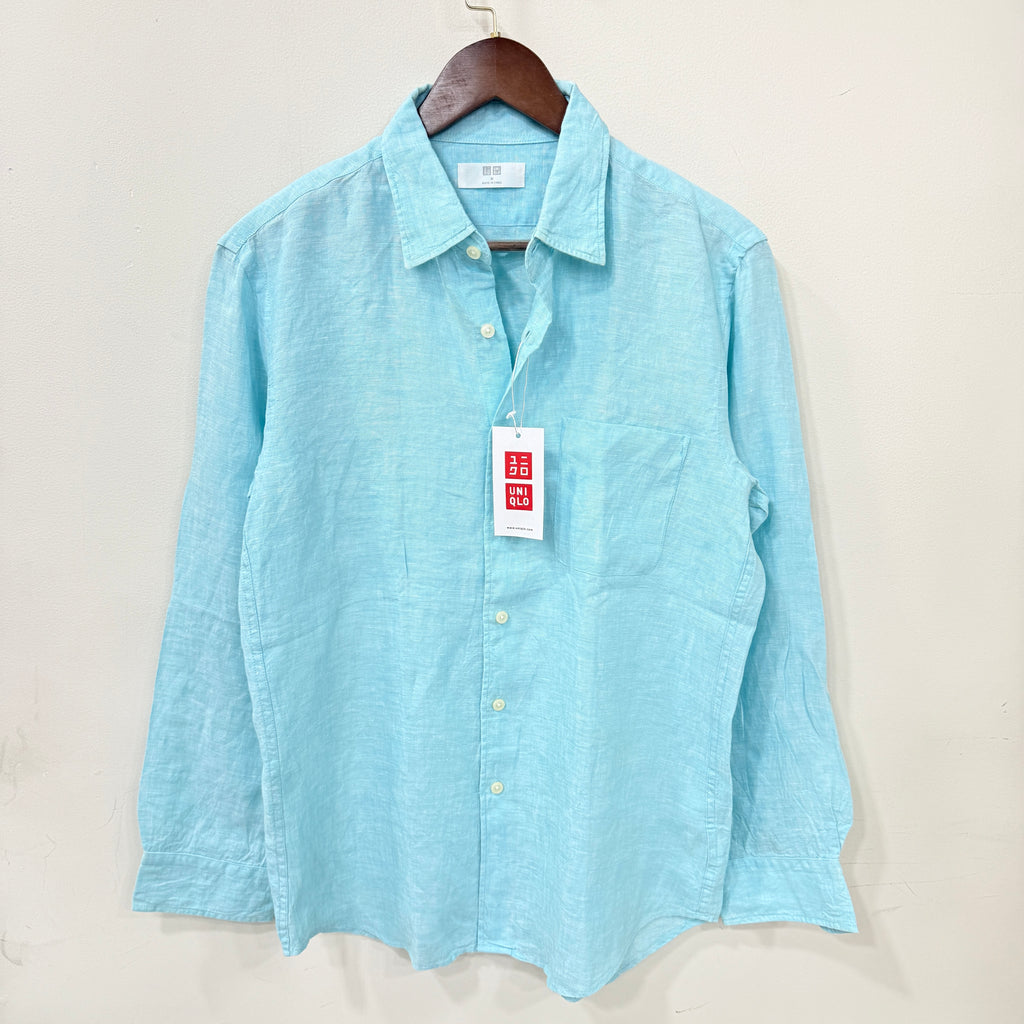Uniqlo 100% linen shirt