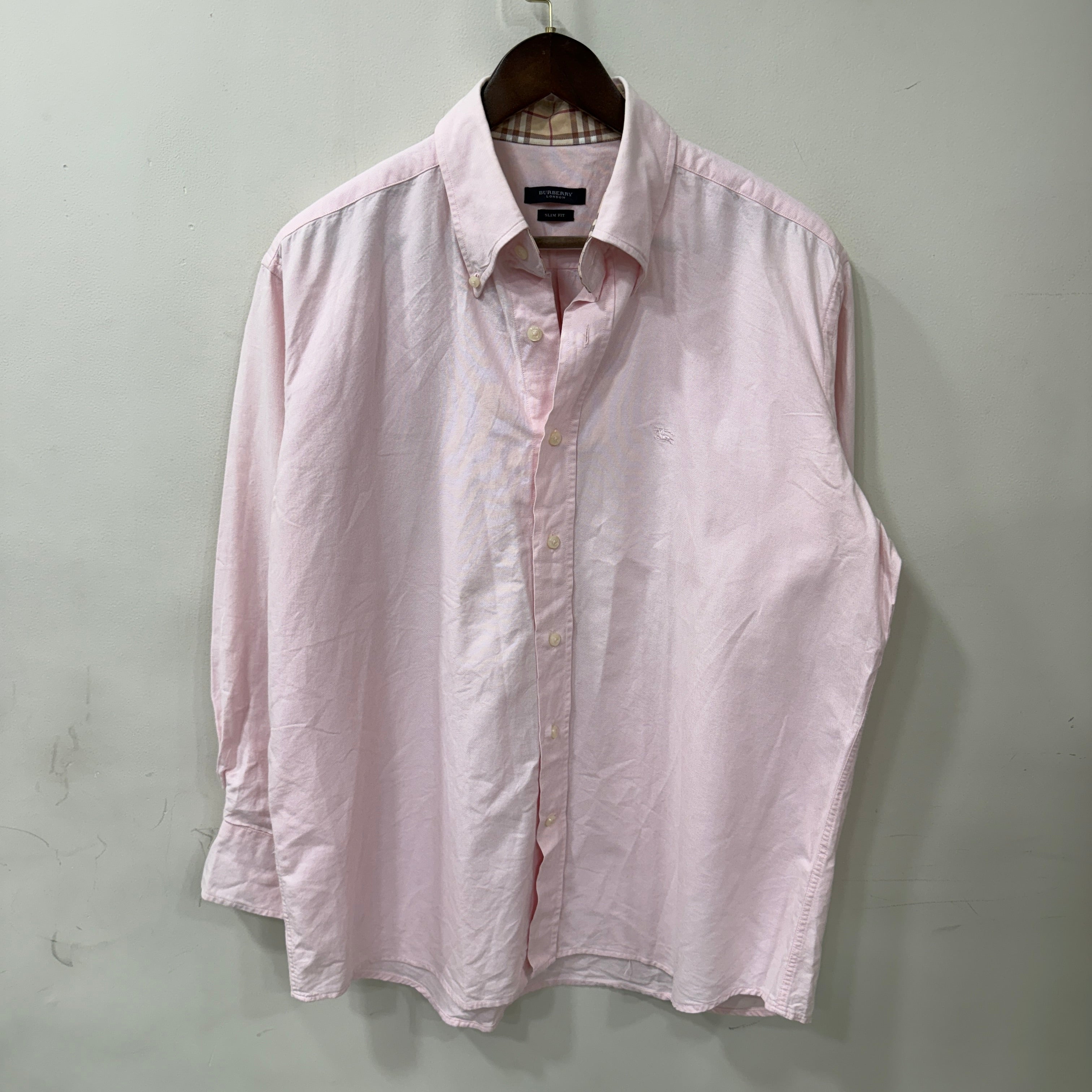 Burberry Pink Solid shirt