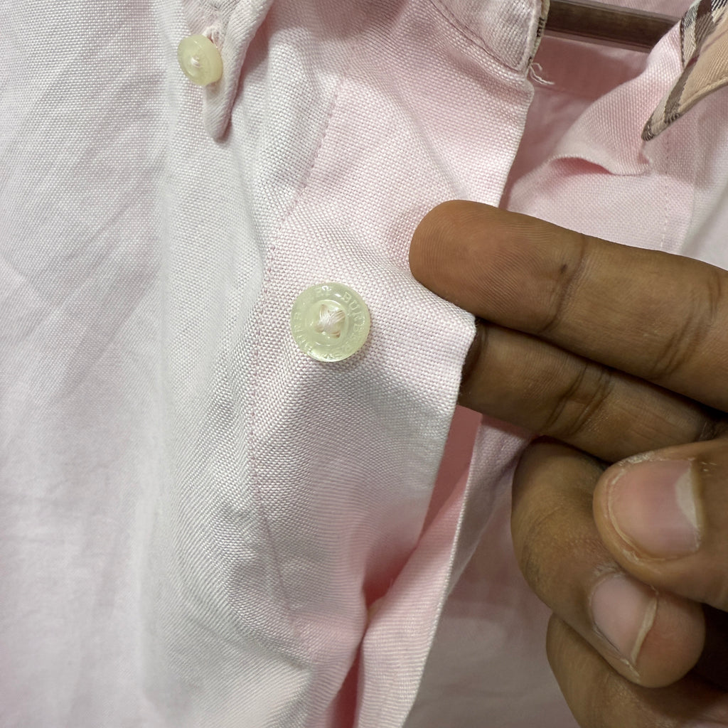 Burberry Pink Solid shirt