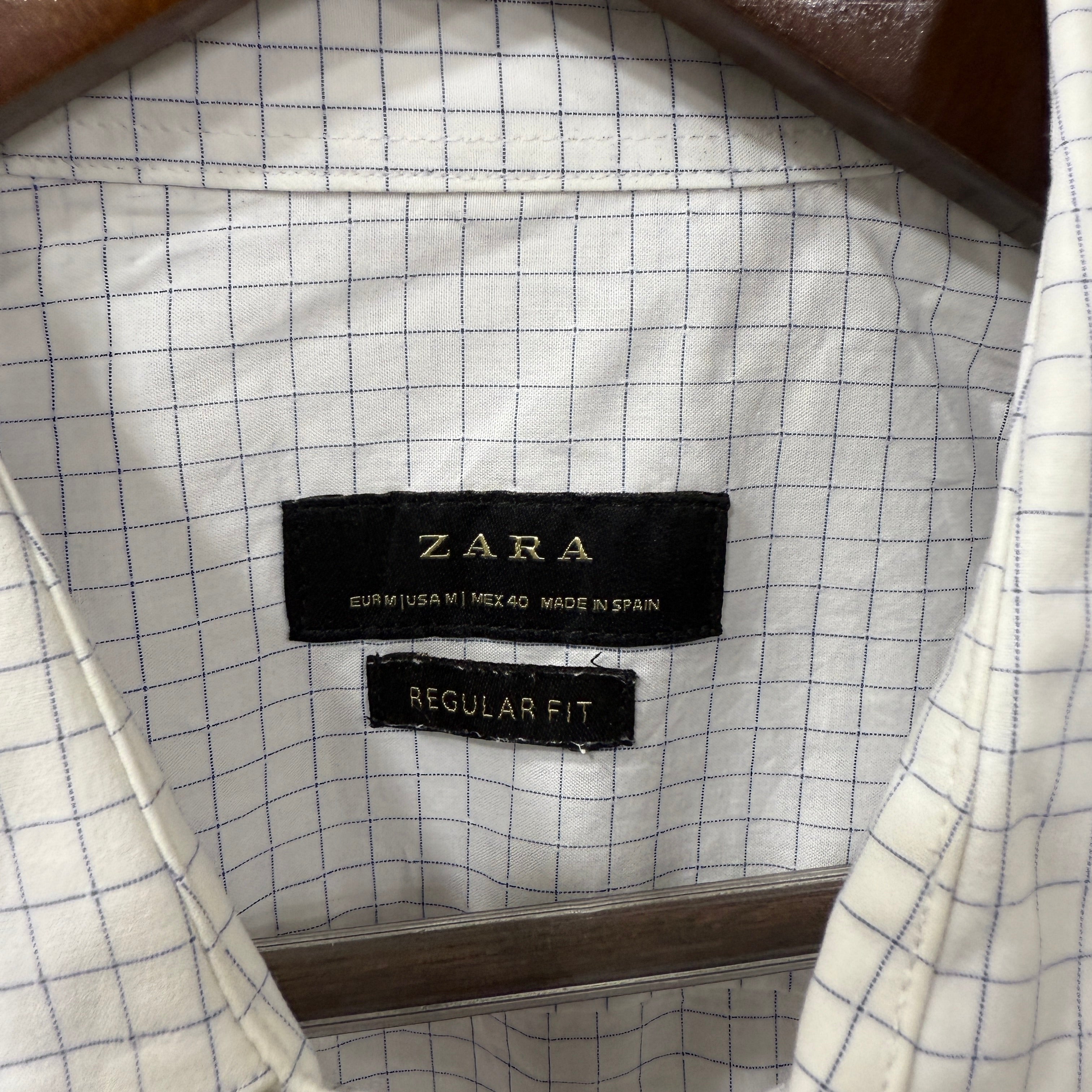 Zara checkered shirt