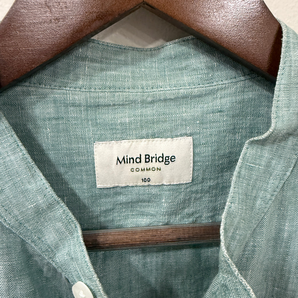 Mind Bridge linen solid shirt