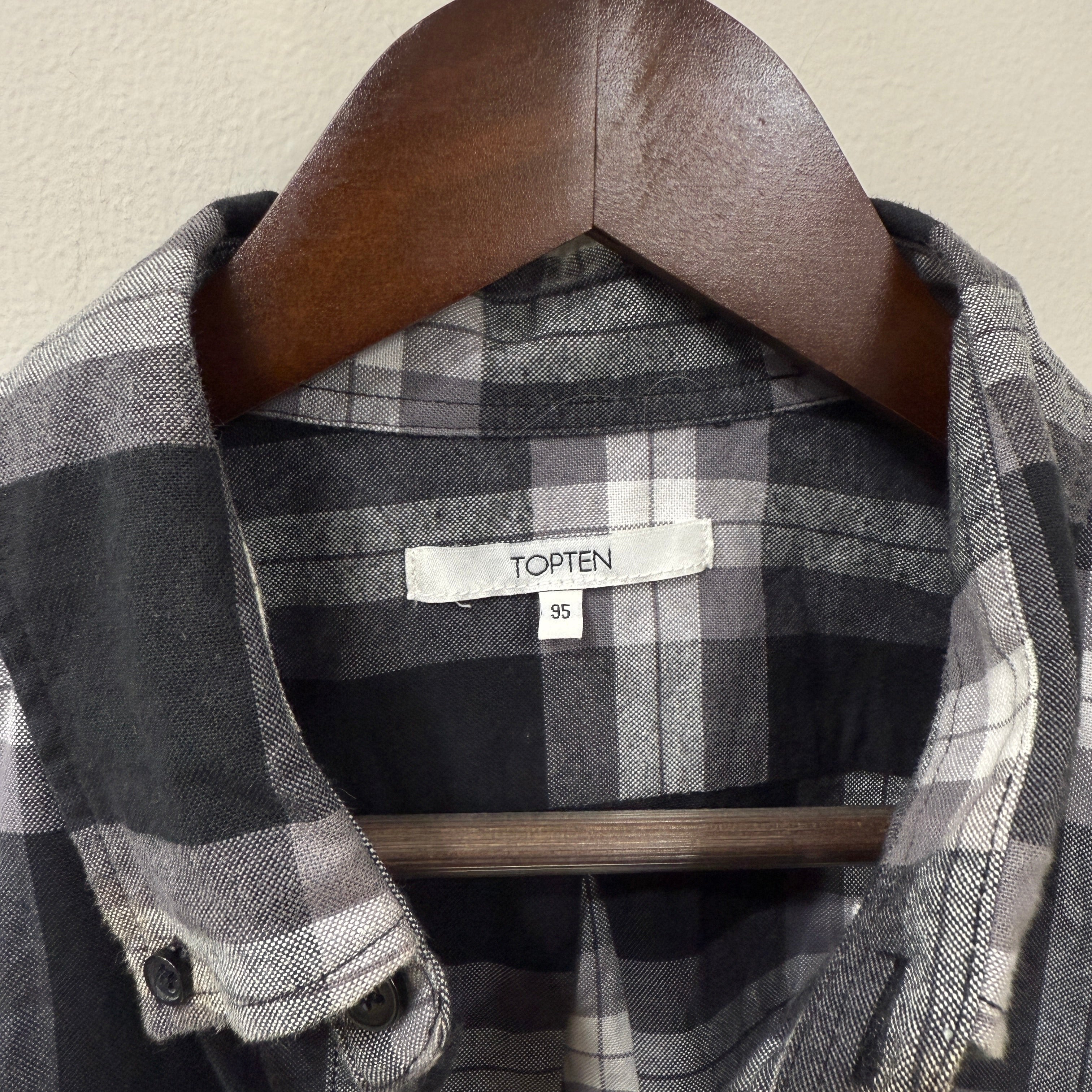 Topten checkered shirt