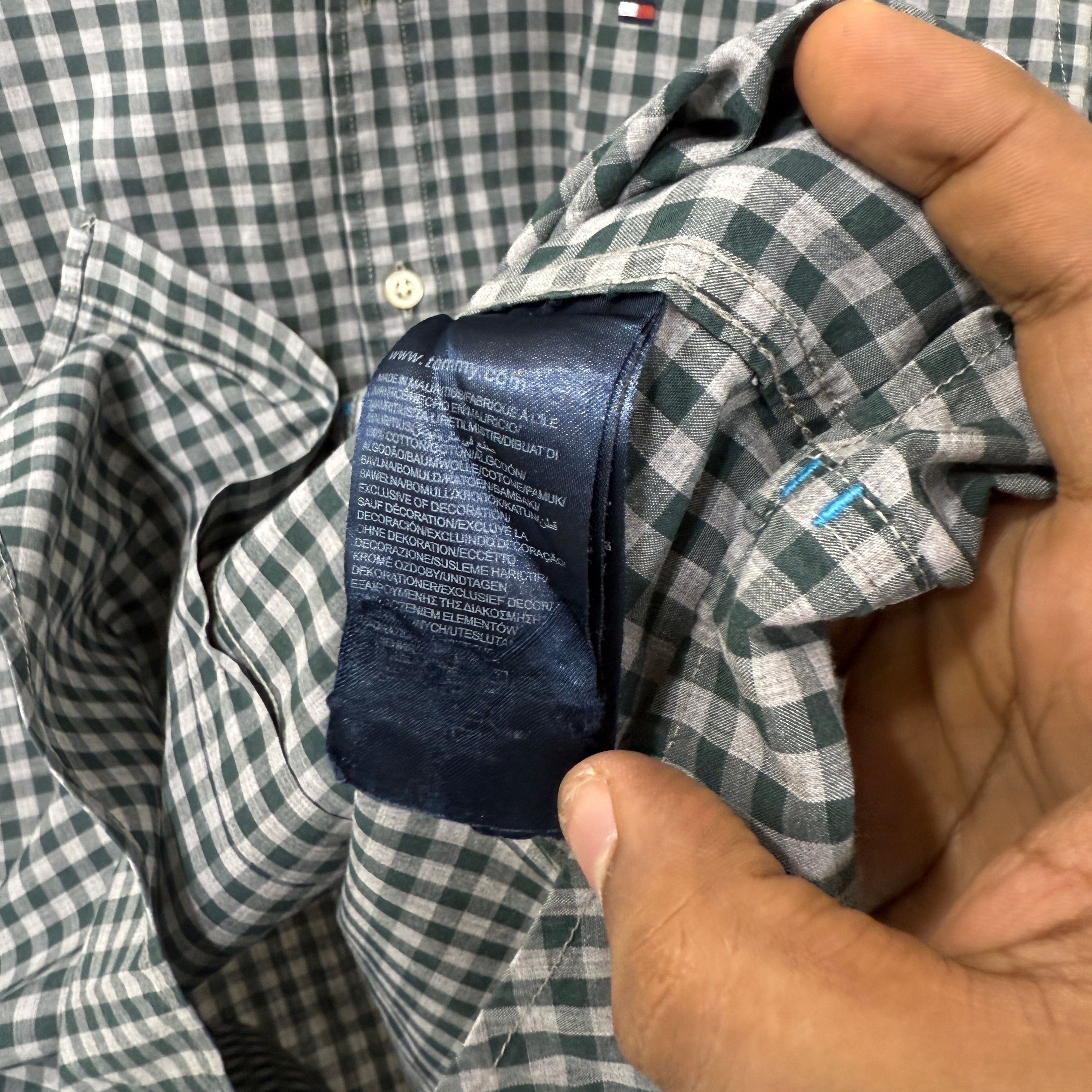 Tommy Hilfiger checkered shirt