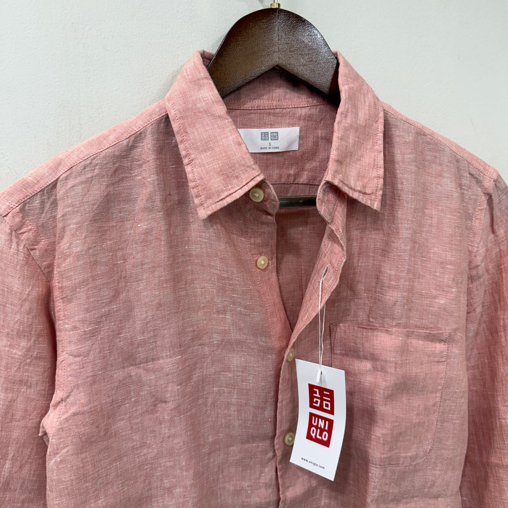 Uniqlo 100% linen shirt