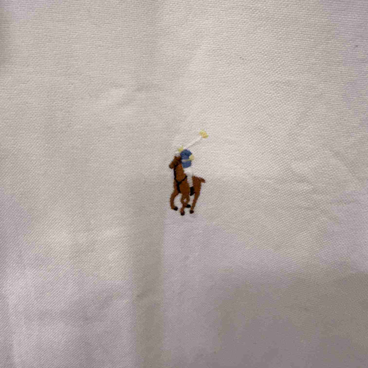 Ralph Lauren white buton down oxford shirt