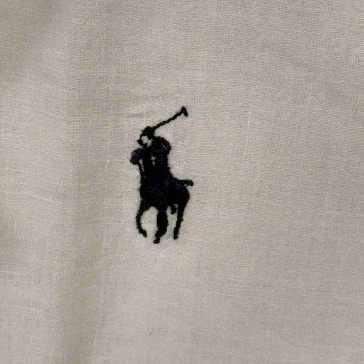 Ralph Lauren white buton down oxford shirt